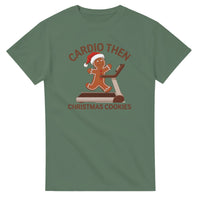 Load image into Gallery viewer, Cardio Then Christmas Cookies T-Shirt 
