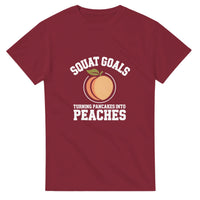 Load image into Gallery viewer, Squat Goals Turning Pancakes into Peaches T-Shirt
