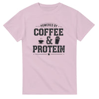 Load image into Gallery viewer, Powered by Coffee and Protein T-Shirt

