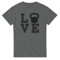 Load image into Gallery viewer, LOVE Kettlebell T-Shirt Funny Fitness
