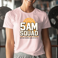 Load image into Gallery viewer, 5AM SQUAD Caffeine Required  T-Shirt
