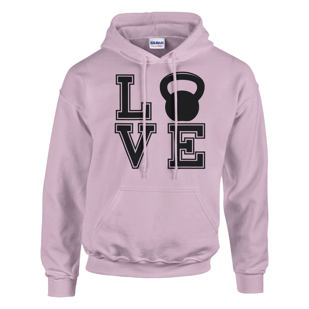 LOVE Heavy Blend Unisex Pullover Hoodie 