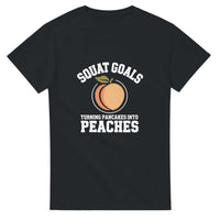 Load image into Gallery viewer, Squat Goals Turning Pancakes into Peaches T-Shirt
