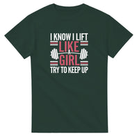 Load image into Gallery viewer, I Lift Like a Girl T-Shirt 
