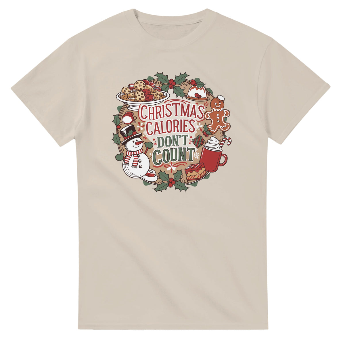 Christmas Calories Don’t Count T-Shirt 
