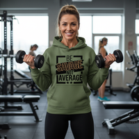 Load image into Gallery viewer, Be Savage Not Average Unisex Pullover Hoodie
