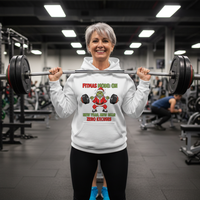 Load image into Gallery viewer, Fitmas Mode: On New Year, New Rear No Excuses - Hoodie
