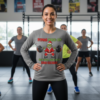 Load image into Gallery viewer, Fitmas Mode: On New Year, New Rear No Excuses - Long sleeve T-shirt
