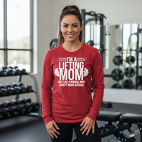 Load image into Gallery viewer, I&#39;m a Lifting Mom - Long sleeve T-shirt
