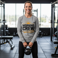 Load image into Gallery viewer, Morning Crew, They Said It Would Be Fun - Long sleeve T-shirt
