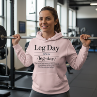 Load image into Gallery viewer, Leg Day Noun - Hoodie
