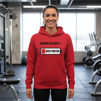 Load image into Gallery viewer, Running on Empty...Need Protein - Hoodie