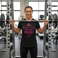 Load image into Gallery viewer, Look Like a Beauty Train Like a Beast T-shirt