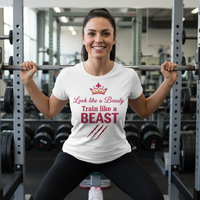 Load image into Gallery viewer, Look Like a Beauty Train Like a Beast T-shirt