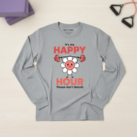 Load image into Gallery viewer, It's My Happy Hour Long sleeve T-shirt