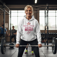 Load image into Gallery viewer, Look Like A Beauty Train Like A Beast Hoodie