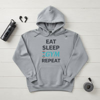 Load image into Gallery viewer, Eat Sleep Gym Repeat Hoodie