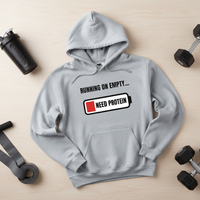 Load image into Gallery viewer, Running on Empty...Need Protein - Hoodie