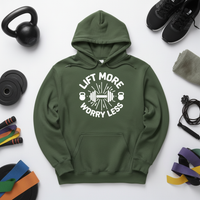 Load image into Gallery viewer, Lift More Worry Less - Hoodie