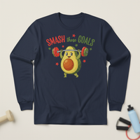 Load image into Gallery viewer, Amped-Up Avocado Long sleeve T-shirt