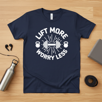 Load image into Gallery viewer, Lift More Worry Less - T-Shirt