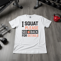 Load image into Gallery viewer, I Squat Please See Back - T-Shirt