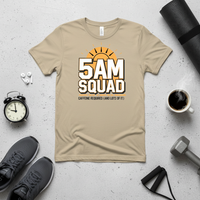 Load image into Gallery viewer, 5AM Squad Caffeine Required T-Shirt Funny Fitness Gym