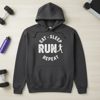 Load image into Gallery viewer, Eat Sleep Run Repeat Hoodie