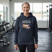 Load image into Gallery viewer, Today's Yoga Pose Is Downward Spiral Hoodie