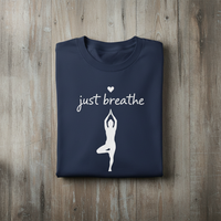 Load image into Gallery viewer, Just Breathe Long sleeve T-shirt