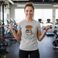 Load image into Gallery viewer, I'm Here I'm Awake Don't Push It Tshirt