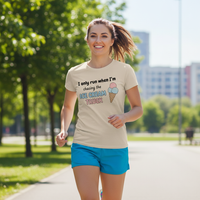 Load image into Gallery viewer, I Only Run When I'm Chasing the Ice Cream Truck T-shirt