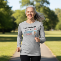 Load image into Gallery viewer, I Only Run When I'm Chasing the Ice Cream Truck - Long sleeve T-shirt