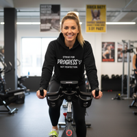 Load image into Gallery viewer, Strive for Progress not Perfection Hoodie