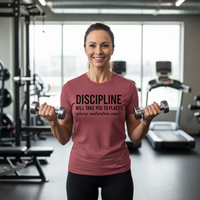 Load image into Gallery viewer, Discipline Will Take You to Places - T-shirt