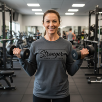 Load image into Gallery viewer, Stronger Than Last Year Longsleeve T-shirt