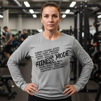 Load image into Gallery viewer, Fitness Mode Long sleeve T-shirt