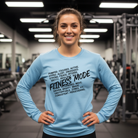 Load image into Gallery viewer, Fitness Mode Long sleeve T-shirt