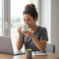 Load image into Gallery viewer, Not Extreme Just Consistent - White 15oz Ceramic Mug