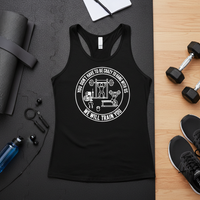 Load image into Gallery viewer, You Don't Have to be Crazy to Hang with Us - Racerback Tank