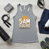 Load image into Gallery viewer, 5am Squad Caffeine Required - Racerback Tank