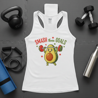 Load image into Gallery viewer, Amped-Up Avocado - Racerback Tank
