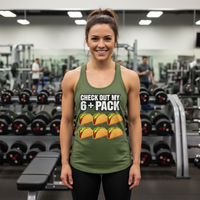 Load image into Gallery viewer, Check Out My 6 Pack - Racerback Tank