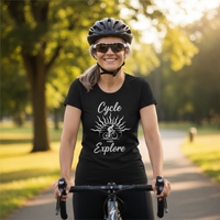 Load image into Gallery viewer, Cycle and Explore - T-shirt