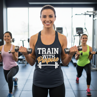 Load image into Gallery viewer, Train with Purpose - Racerback Tank