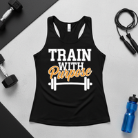Load image into Gallery viewer, Train with Purpose - Racerback Tank