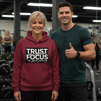 Load image into Gallery viewer, Trust the Process Focus on Your Journey - Hoodie