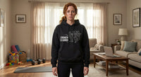 Load image into Gallery viewer, Strength Is Earned Hoodie – For Women Who Work for It