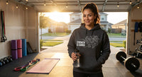 Load image into Gallery viewer, Strength Is Earned Hoodie – For Women Who Work for It